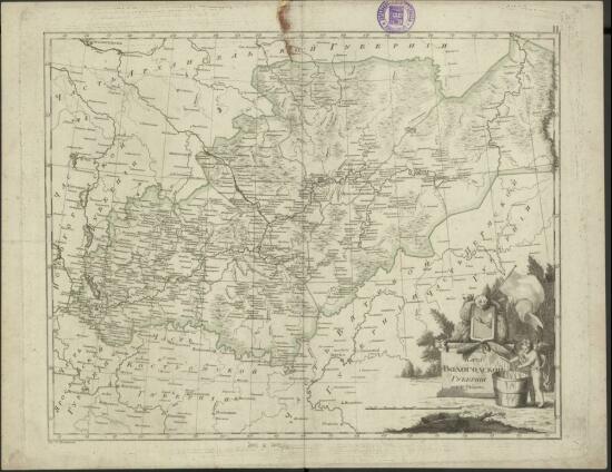 Карта Вологодской губернии из 10 уездов 1800 года - screenshot_4234.jpg