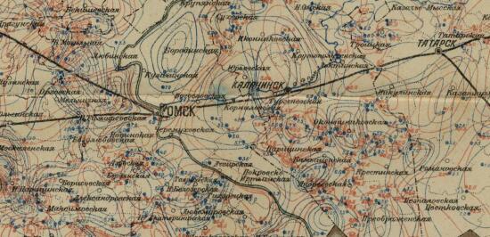 Карта залегания грунтовых вод Омской губернии 1923 года - screenshot_4951.jpg