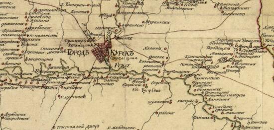Геометрическая карта Курского наместничества XVIII век - screenshot_5527.jpg
