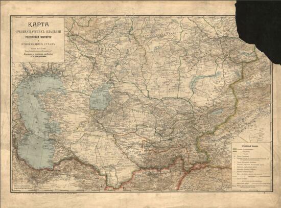 Карта Среднеазиатских владений Российской Империи и прилежащих стран 1903 года - screenshot_5535.jpg