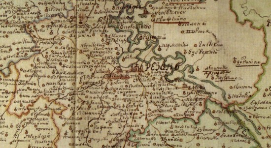 Уменьшенная карта Рязанского наместничества 1794 года - screenshot_5918.jpg