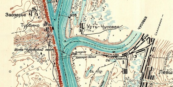 Лоцманская карта реки Камы от устья р. Чусовой до до впадения в р. Волгу 1946 года - screenshot_5956.jpg
