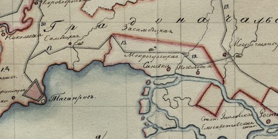 Карта Таганрогского Градоначальства 1849 года - screenshot_6103.jpg