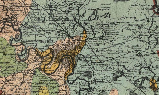 Гидрогеологическая карта Московской губернии 1911 года - screenshot_6337.jpg