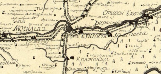 Почтовая карта Могилевской губернии 1800 года - screenshot_6374.jpg