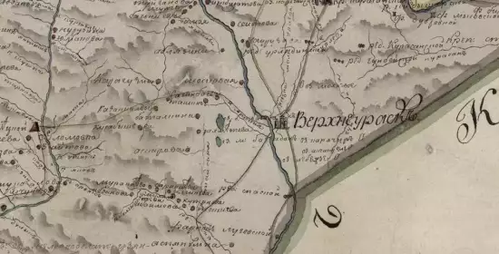 Карта Оренбургской губернии 1802 года -  Оренбургской губернии 1802 года (2).webp