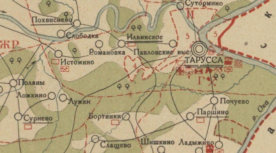Схематическая экономическая карта Тарусского района Московской области 1931 года - screenshot_6462.jpg