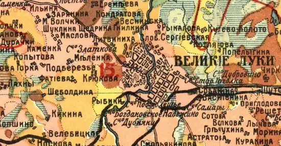 Почвенная карта Великолукского уезда Псковской губернии 1914 года - screenshot_4717.webp