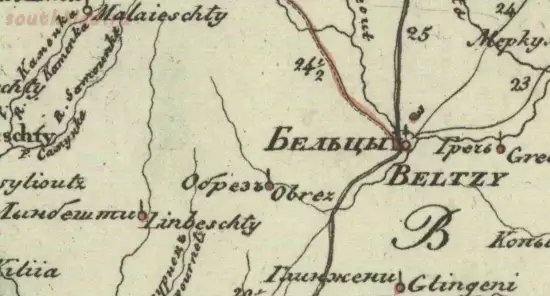 Генеральная карта Бессарабской области 1829 года - screenshot_5288.webp