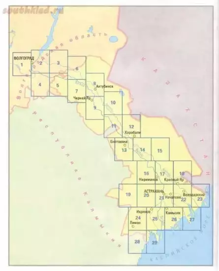 Атлас Астраханская область включая Волгоградскую область и Калмыкию 2002 год - screenshot_289.webp