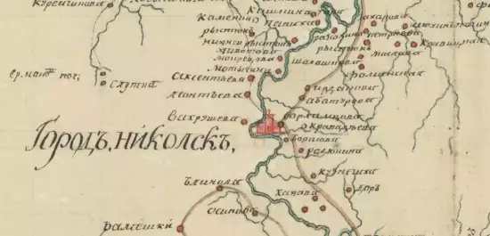 Карта Никольской округи 1784 года - screenshot_721.webp