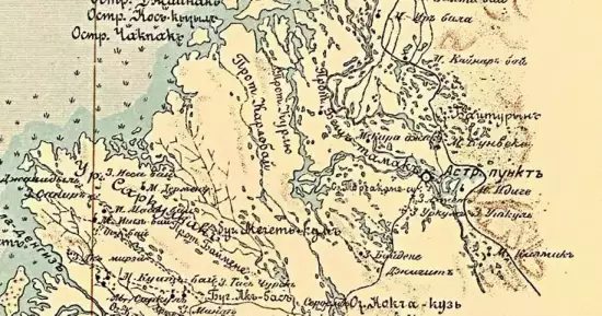 Карта рекогносцировки озера Балхаш 1903 года - screenshot_500.webp