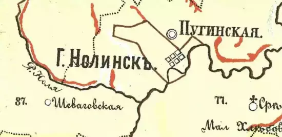 Почвенная карта Нолинского уезда Вятской губернии 1889 года - screenshot_792.webp