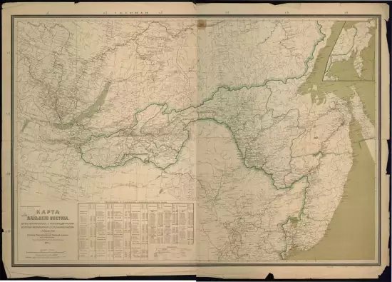 Карта Дальнего Востока 1925 года -  Дальнего Востока 1925 года.webp