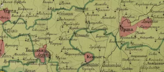 Карта народонаселения Могилевской губернии по исповеданиям 1864 года - screenshot_2371.webp