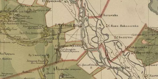Карта Калмыцкой степи Астраханской губернии 1864 года - screenshot_3001.webp
