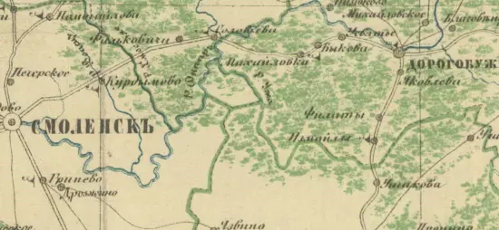 Карта Смоленской губернии 1860 года - screenshot_3441.webp