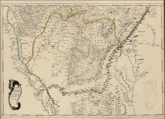 Карта Уфимской провинции, ногайской дороги и смежных той дороге мест 1755 года - screenshot_4166.jpg