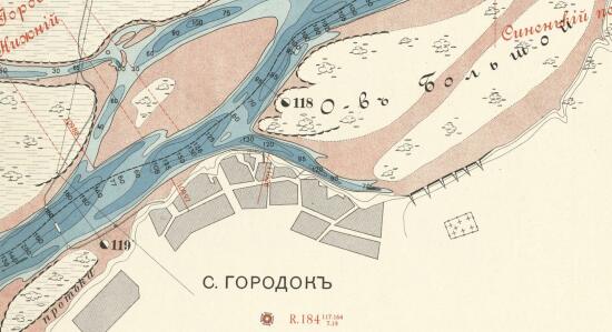 Судоходная карта реки Тубы 1912 года - screenshot_4383.jpg