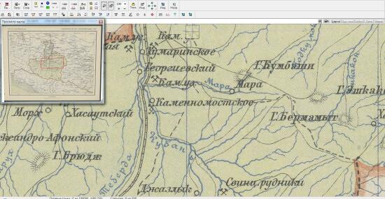 Карта Карачаевской Автономной области 1928 года - screenshot_4570.jpg