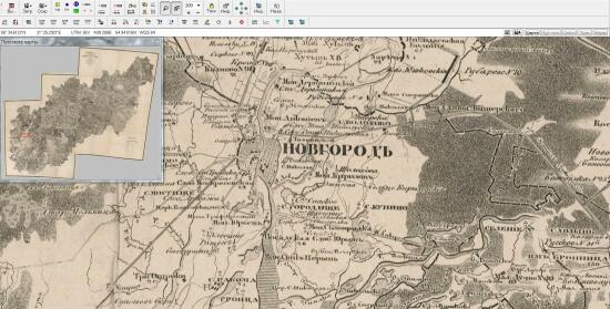 Топографическая карта Новгородской губернии 1847 года - screenshot_4679.jpg