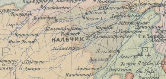 Карта Кабардино-Балкарской Автономной области 1928 года - screenshot_4803.jpg