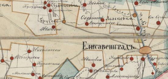 Карта III-го стана Бобринецкого уезда Херсонской губернии 1870 года - screenshot_5278.jpg