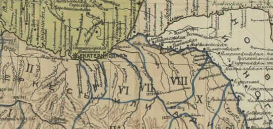 Военно-историческая карта Кубанской области 1800-1864 гг. - screenshot_5334.jpg