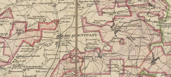 Карта округов военного поселения 2-го резервного кавалерийского корпуса 1835 года - screenshot_5394.jpg