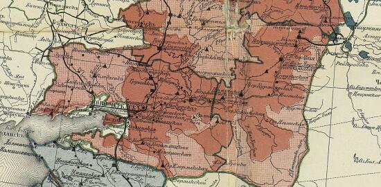 Карта земель казачьих войск Донского, Кубанского, Терского, Астраханского, Уральского и Оренбургского 1881 года - screenshot_5684.jpg