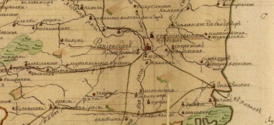 Карта Раненбургского уезда Рязанского наместничества 1794 года - screenshot_5908.jpg