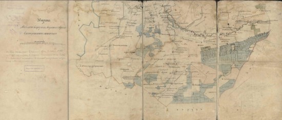 Карта Тобольской губернии Тарского округа Екатерининского лесничества 1877 года - screenshot_5937.jpg
