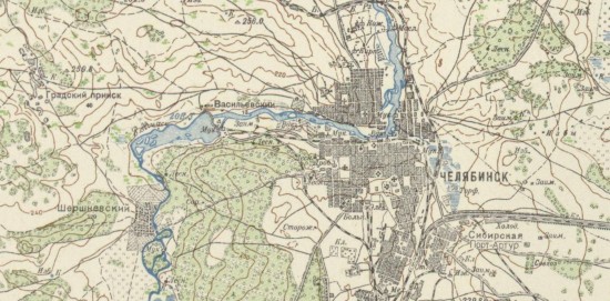 Карта Уральской области и Башкирской республики Челябинск 1927 года - screenshot_6070.jpg