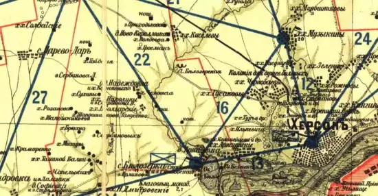 Карта Херсонского уезда 1910 год -  Херсонского уезда 1910 год (1).webp