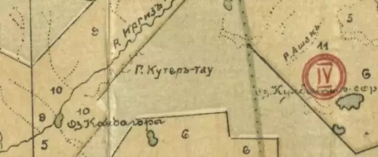 Карта Иргизского уезда Тургайской области 1911 года - screenshot_3320.webp