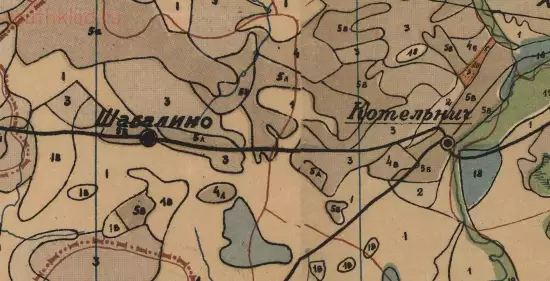 Почвенная карта Горьковского и Кировского краев 1931 года - screenshot_4238.webp