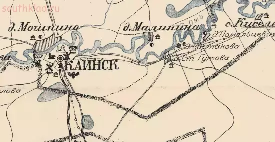 Карта Барабинского района Западно-Сибирского края 1931 года - screenshot_4610.webp