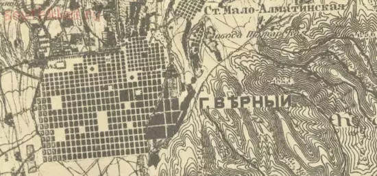 Карта Семиреченской области 1890-х годов, 2 версты - screenshot_4631.webp