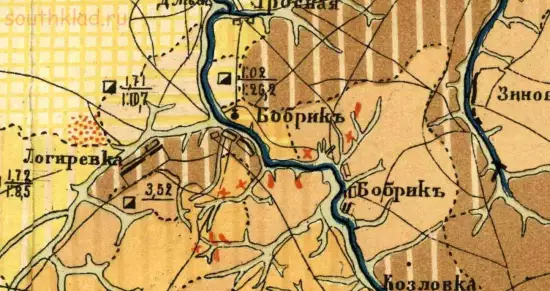 Почвенная карта Севского уезда Орловской губернии 1904 года - screenshot_4739.webp
