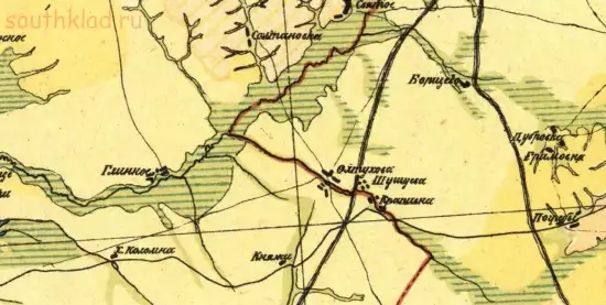 Схематическая почвенная карта Орловской губернии 1908 года - screenshot_4772.webp