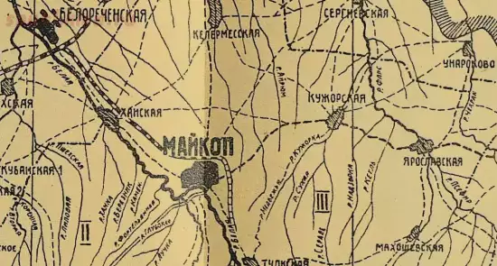 Карта Майкопского округа 1926 года - screenshot_5168.webp