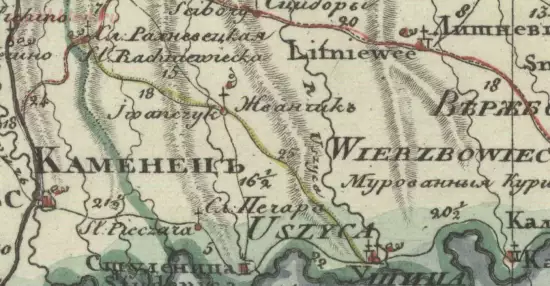 Генеральная карта Подольской губернии 1829 года - screenshot_5253.webp