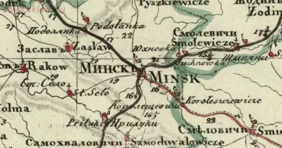 Генеральная карта Минской губернии 1829 года - screenshot_5284.webp