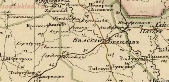 Генеральная карта Подольской губернии 1829 года - screenshot_5379.webp