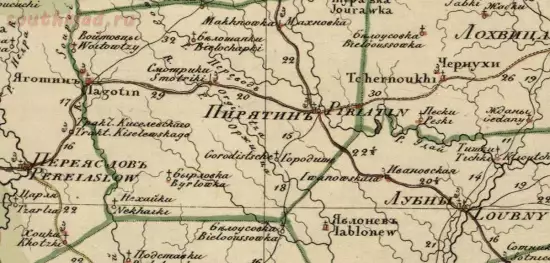Генеральная карта Полтавской губернии 1829 года - screenshot_5411.webp