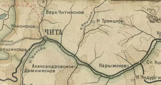 Карта Забайкальской области 1911 года - screenshot_5686.webp