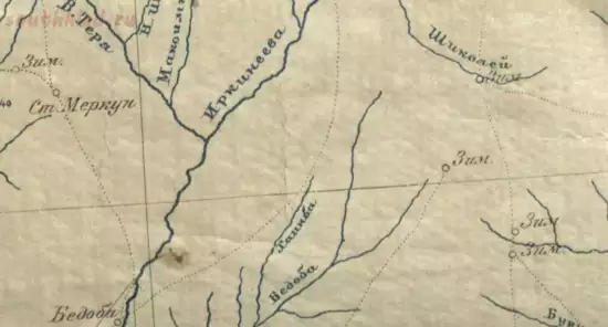 Карта Приенисейского края 1927 года - screenshot_5898.webp