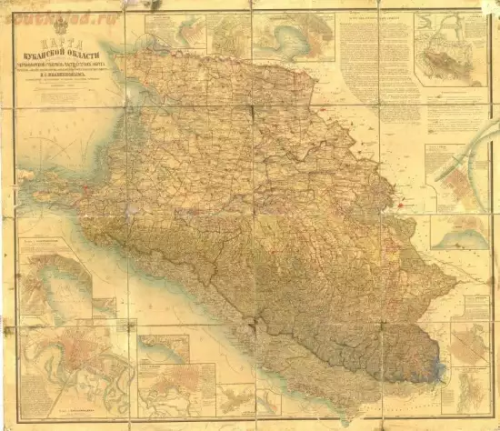 Карта Кубанской области 1902 год - screenshot_128.webp