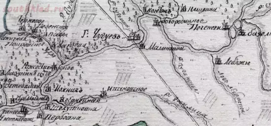 Карта Чугуевского уезда из описания 1788 года - screenshot_264.webp