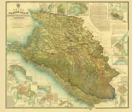 Карта Кубанской области 1902 год - screenshot_541.webp